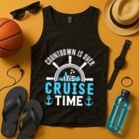 Countdown Is Over Its Cruise Time Couple Cruise Cruise Tank Top thumb 4
