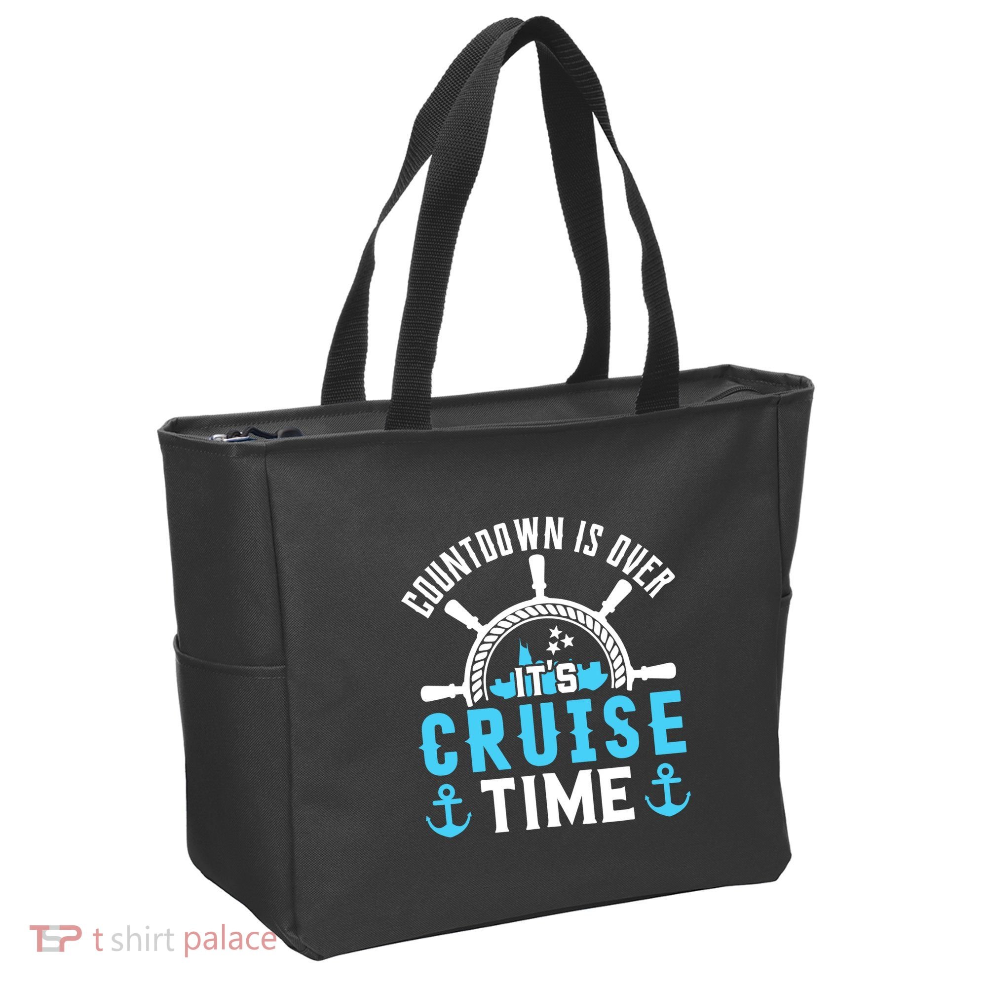 Countdown Is Over Its Cruise Time Couple Cruise Cruise Tote Bag