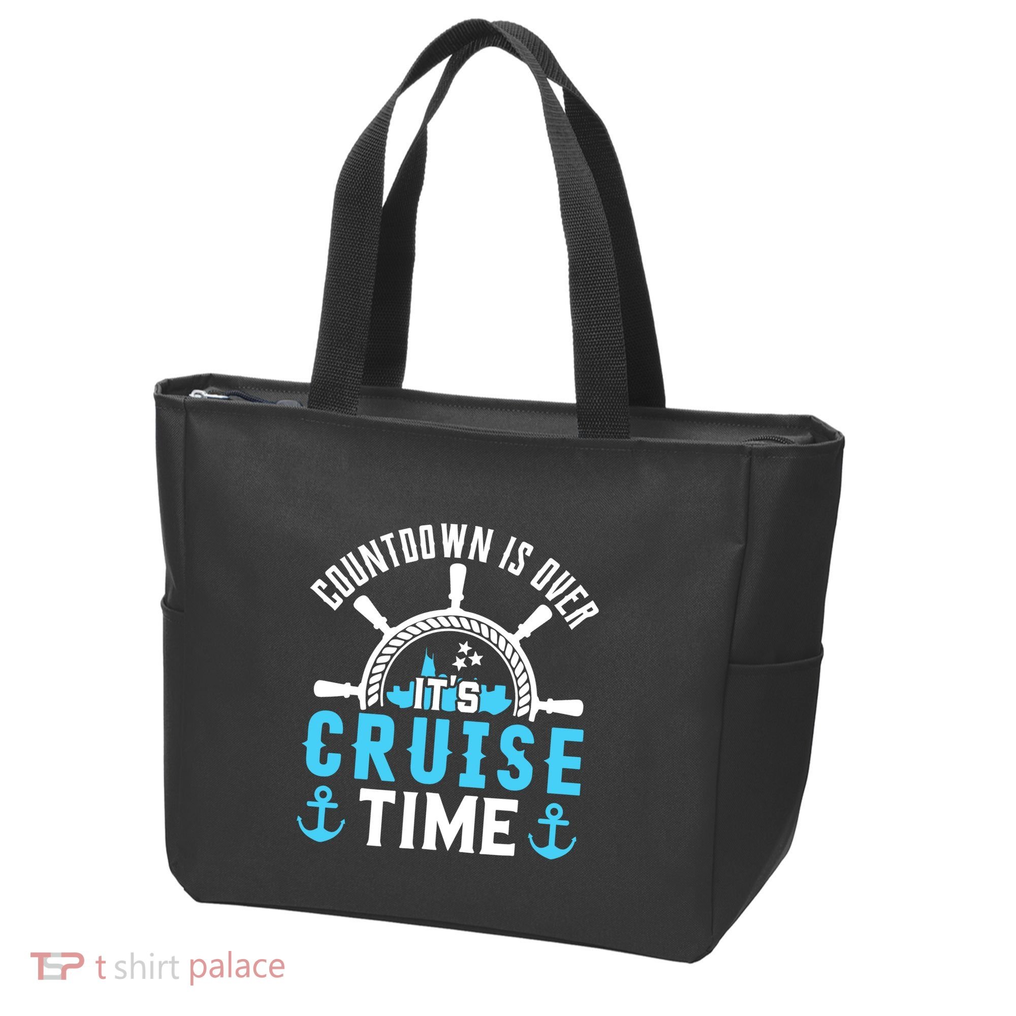 Countdown Is Over Its Cruise Time Couple Cruise Cruise Tote Bag