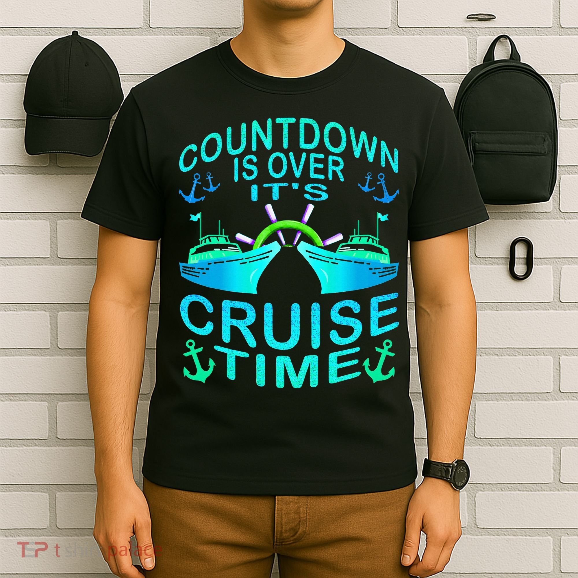 Countdown Is Over It's Cruise Time Cruising Lover T-Shirt
