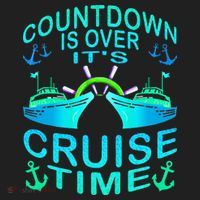 Countdown Is Over It's Cruise Time Cruising Lover Beanie thumb 2
