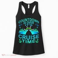 Countdown Is Over It's Cruise Time Cruising Lover Women's Tank Top thumb 0