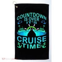 Countdown Is Over It's Cruise Time Cruising Lover Golf Towel thumb 0
