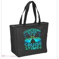 Countdown Is Over It's Cruise Time Cruising Lover Tote Bag thumb 2