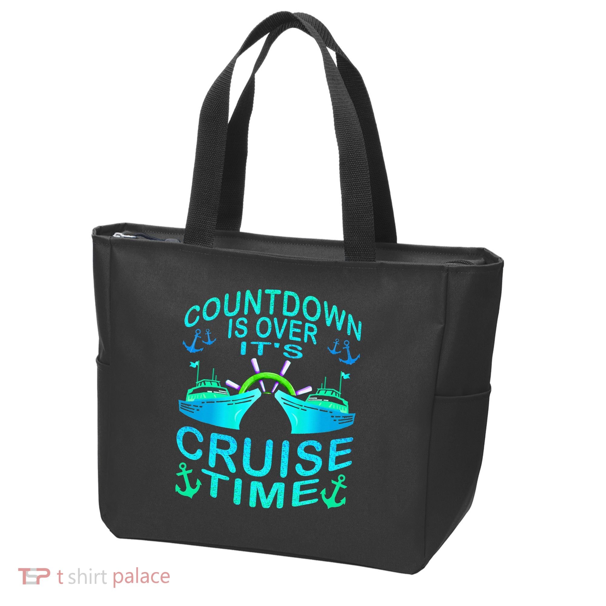 Countdown Is Over It's Cruise Time Cruising Lover Tote Bag