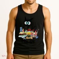 Cats I'm Ok Funny Quilting Love Cats Tank Top thumb 3
