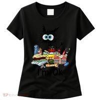 Cats I'm Ok Funny Quilting Love Cats Women's T-Shirt thumb 0