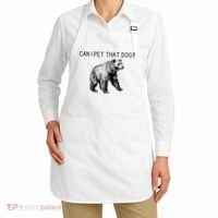 Can I Pet That Dog Funny Bear Apron thumb 2