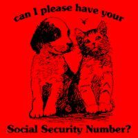 Can I Please Have Your Social Security Number Santa Hat thumb 1