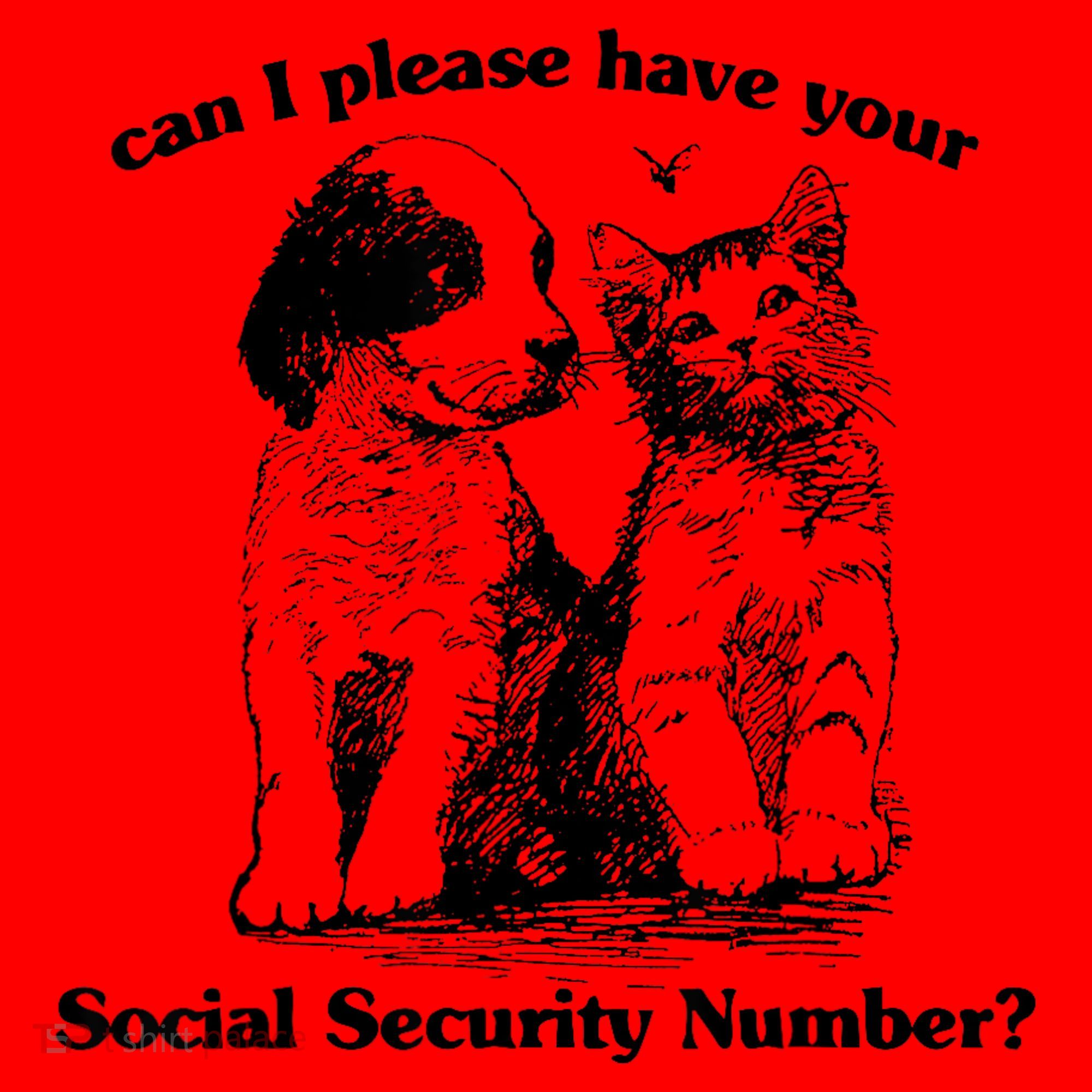 Can I Please Have Your Social Security Number Santa Hat