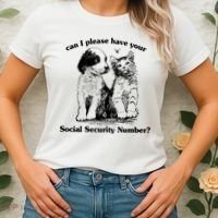 Can I Please Have Your Social Security Number Women's T-Shirt thumb 2