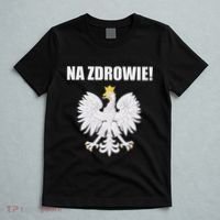 Cheers In Polish Coat Of Arms Souvenir Funny Na Zdrowie T-Shirt thumb 5