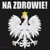 Cheers In Polish Coat Of Arms Souvenir Funny Na Zdrowie Women's Hoodie thumb 2