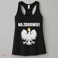 Cheers In Polish Coat Of Arms Souvenir Funny Na Zdrowie Women's Tank Top thumb 3