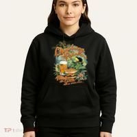 Cheeseburger In Paradise Heaven On Earth Funny Gift Hoodie thumb 5