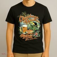 Cheeseburger In Paradise Heaven On Earth Funny Gift T-Shirt thumb 3