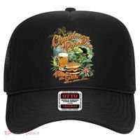 Cheeseburger In Paradise Heaven On Earth Funny Gift Hat thumb 0