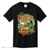 Cheeseburger In Paradise Heaven On Earth Funny Gift Kids T-Shirt thumb 0