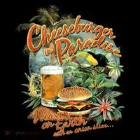 Cheeseburger In Paradise Heaven On Earth Funny Gift Tote Bag thumb 4