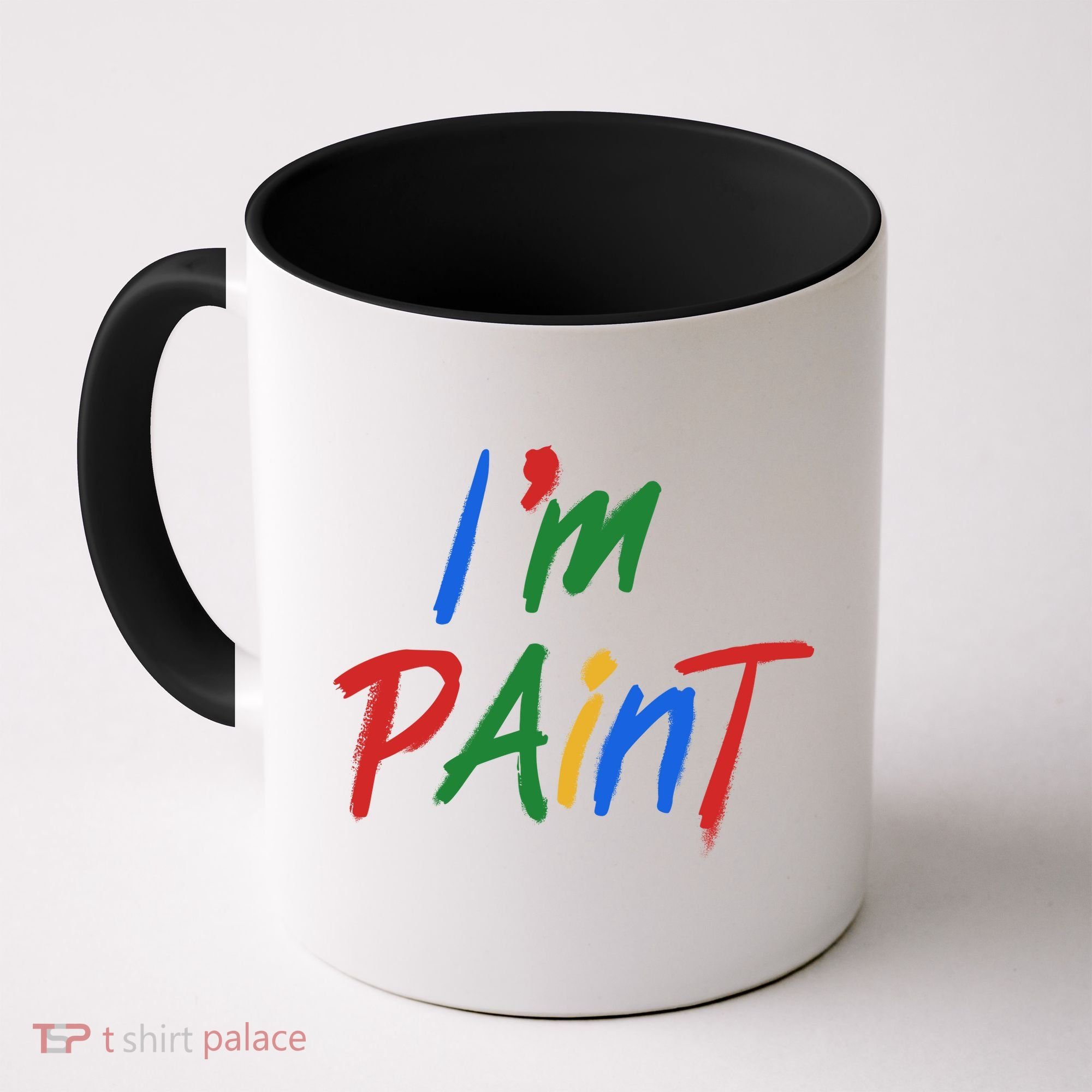 Cute Im Paint Childens Finger Painting Coffee Mug