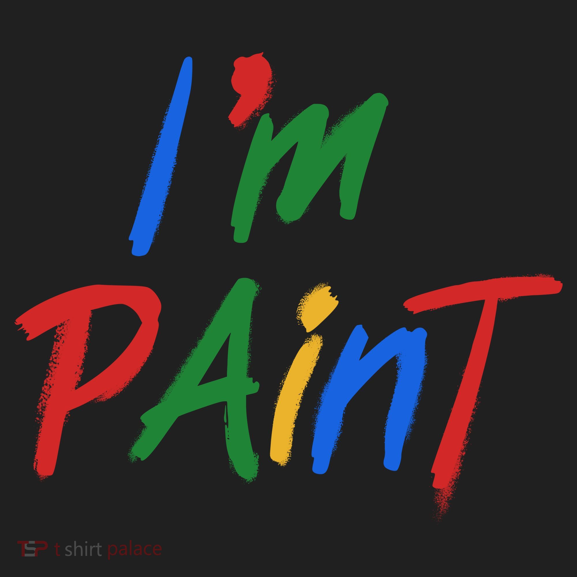 Cute Im Paint Childens Finger Painting Beanie