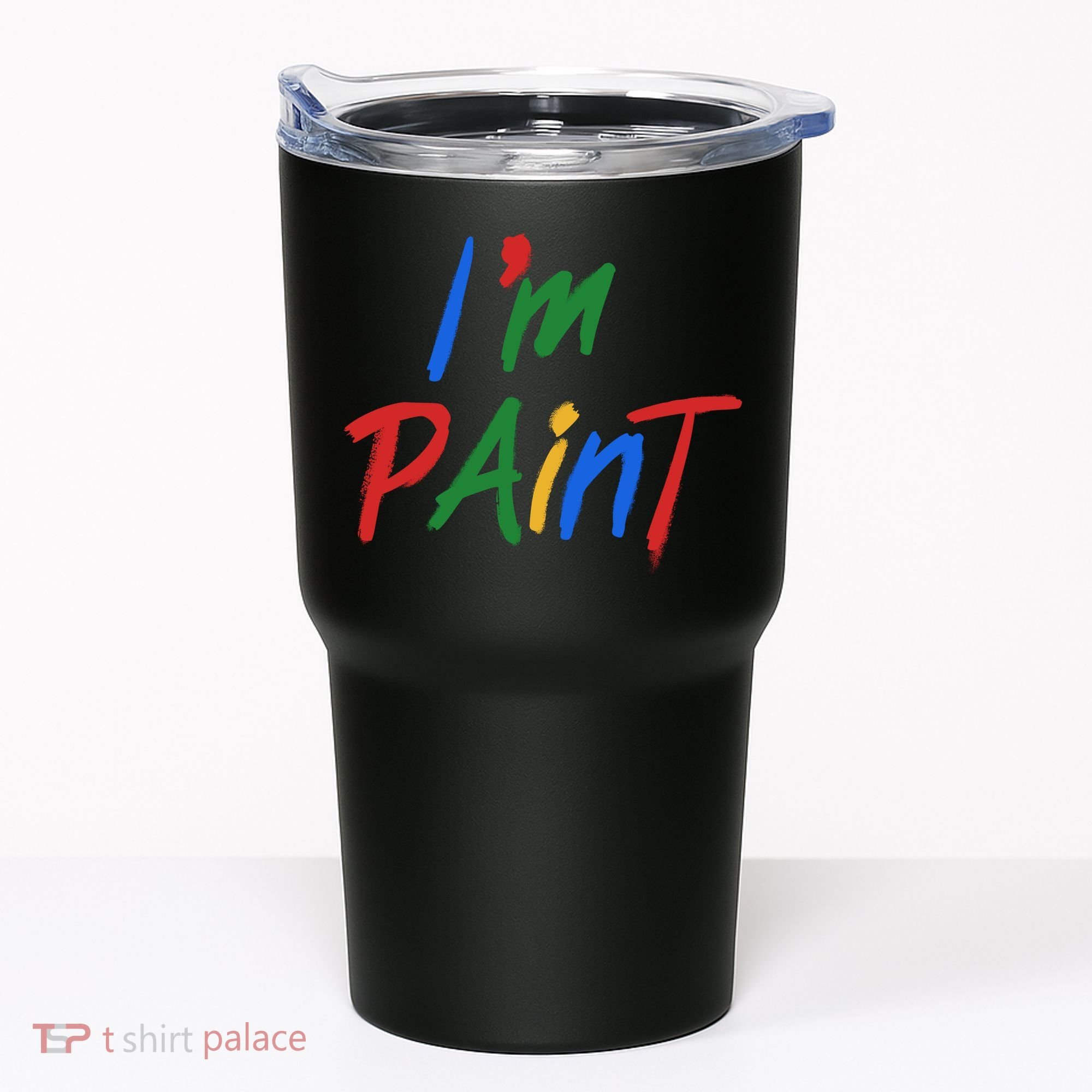 Cute Im Paint Childens Finger Painting Tumbler