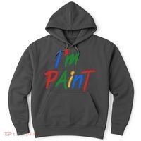 Cute Im Paint Childens Finger Painting Hoodie thumb 0