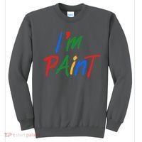 Cute Im Paint Childens Finger Painting Sweatshirt thumb 0