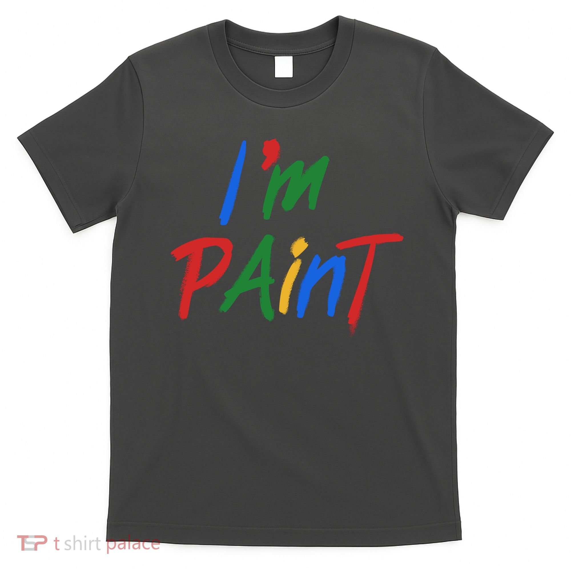 Cute Im Paint Childens Finger Painting T-Shirt