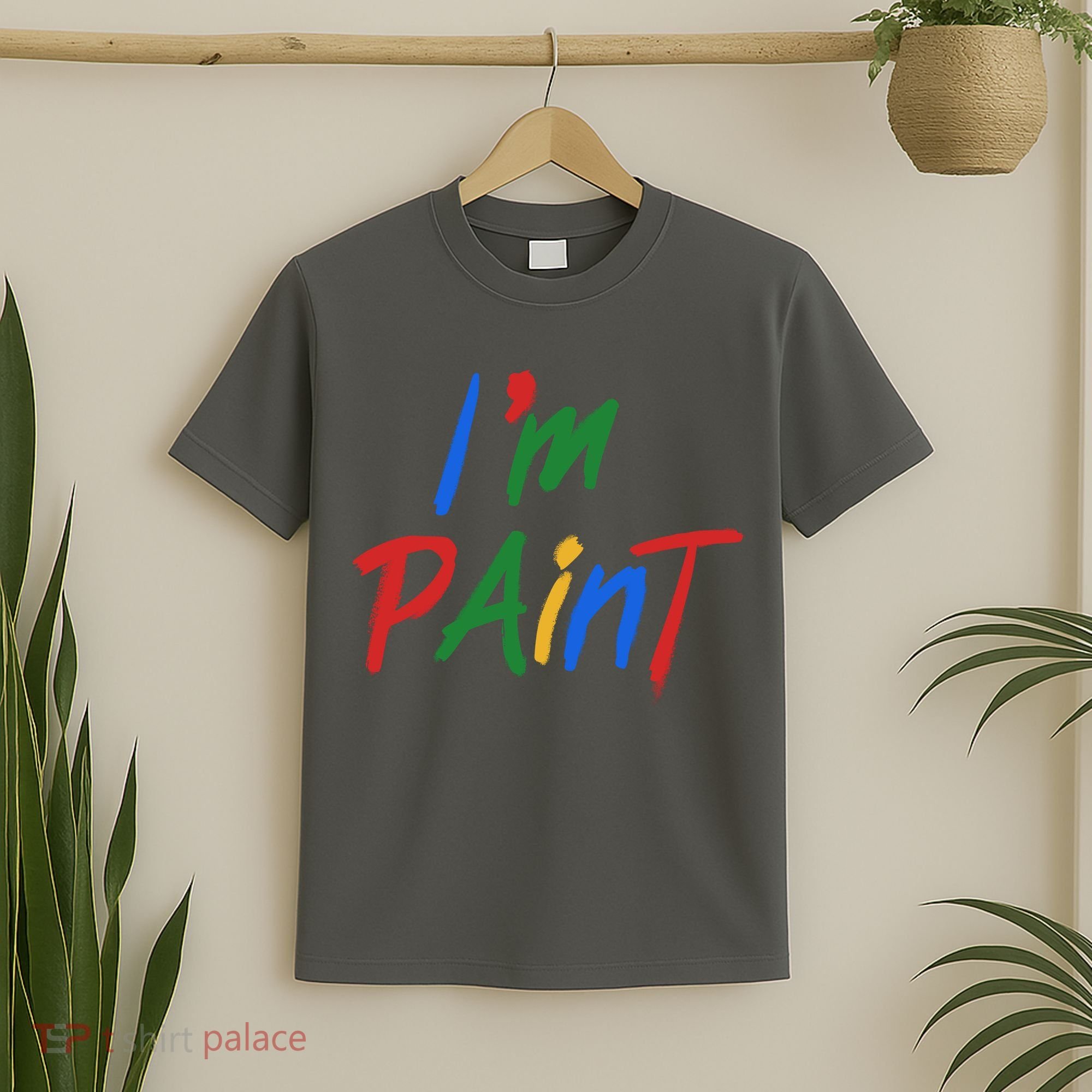 Cute Im Paint Childens Finger Painting T-Shirt