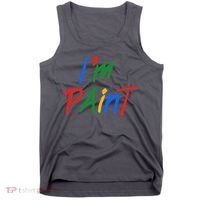 Cute Im Paint Childens Finger Painting Tank Top thumb 0