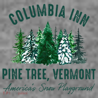 Columbia Inn Pine Tree Vermont Merry Christmas Toddler Hoodie thumb 2