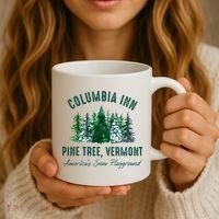 Columbia Inn Pine Tree Vermont Merry Christmas Coffee Mug thumb 3