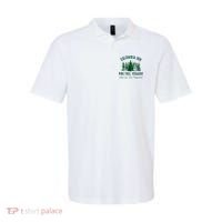 Columbia Inn Pine Tree Vermont Merry Christmas Polo thumb 0