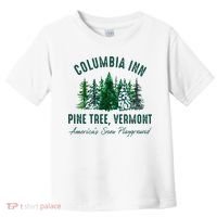 Columbia Inn Pine Tree Vermont Merry Christmas Toddler T-Shirt thumb 0