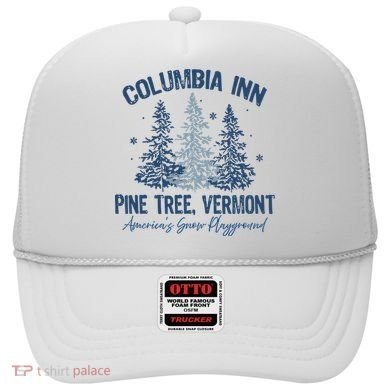 Columbia Inn Pine Tree Vermont Always A White Christmas Hat
