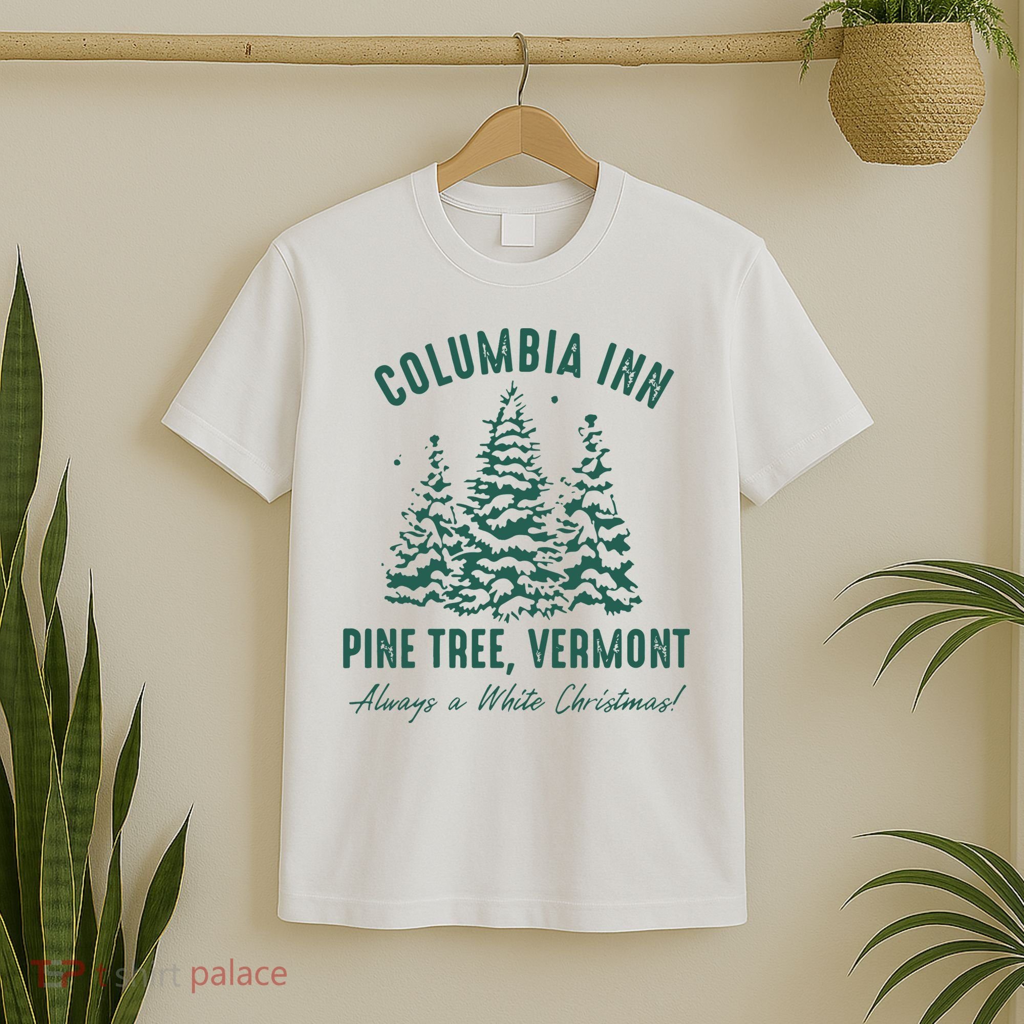Columbia Inn Pine Tree Vermont Sweatshirt A White Christmas Bing Crosby T-Shirt