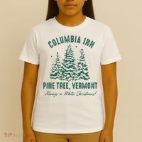 Columbia Inn Pine Tree Vermont Sweatshirt A White Christmas Bing Crosby T-Shirt thumb 4