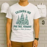 Columbia Inn Pine Tree Vermont Sweatshirt A White Christmas Bing Crosby T-Shirt thumb 6