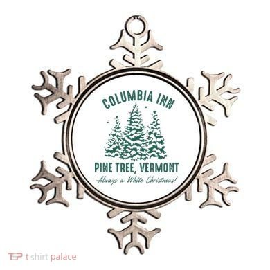 Columbia Inn Pine Tree Vermont Sweatshirt A White Christmas Bing Crosby Ornament