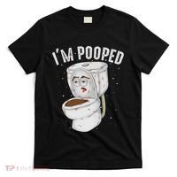 Cool IM Pooped Funny Dirty Toilet Bowl Joke Lover Gift T-Shirt thumb 0