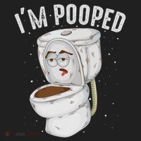 Cool IM Pooped Funny Dirty Toilet Bowl Joke Lover Gift Beanie thumb 2