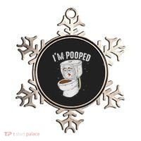 Cool IM Pooped Funny Dirty Toilet Bowl Joke Lover Gift Ornament thumb 0