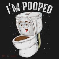 Cool IM Pooped Funny Dirty Toilet Bowl Joke Lover Gift Visor thumb 3