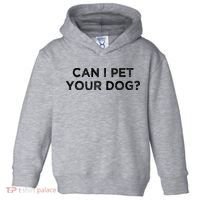 Can I Pet Your Dog Toddler Hoodie thumb 0