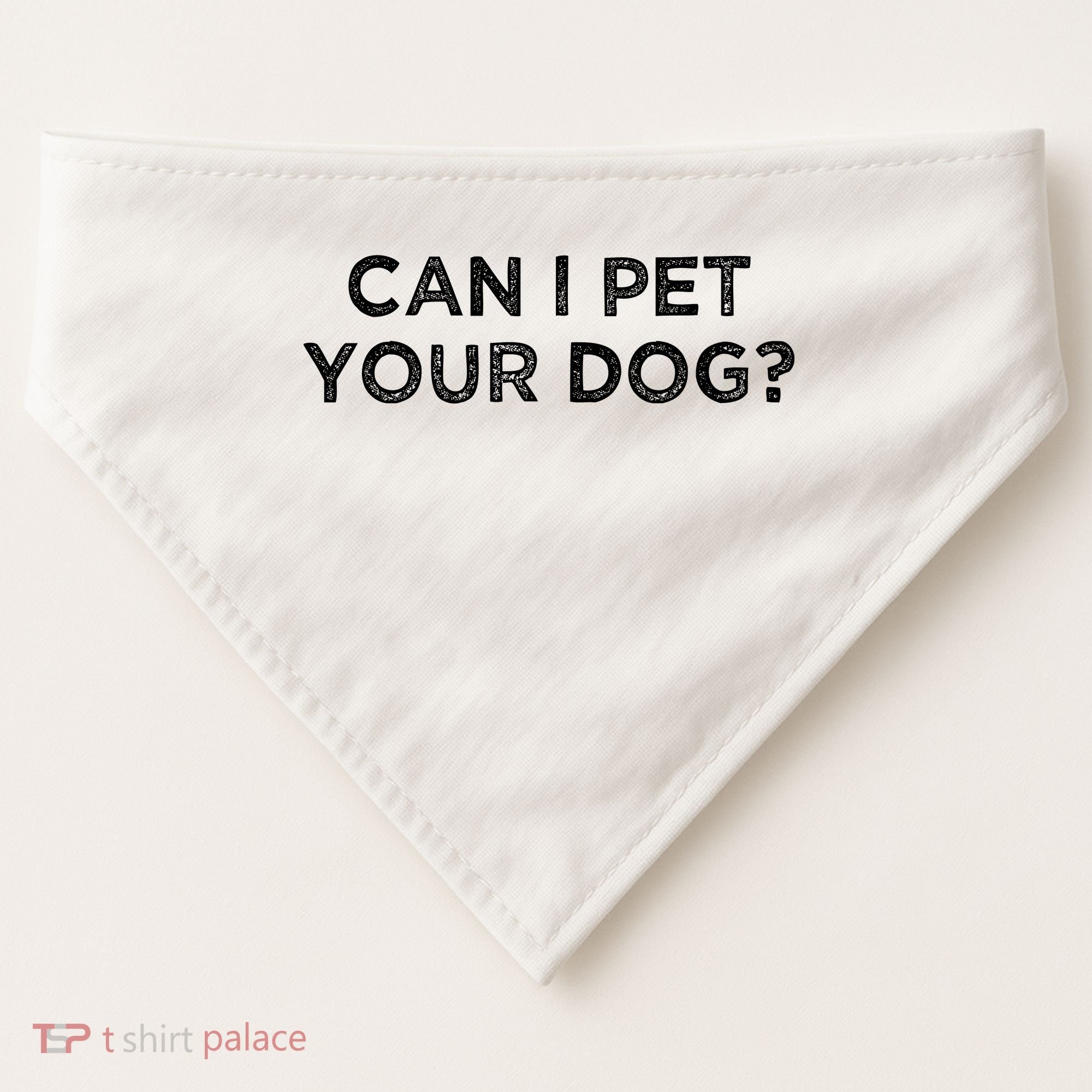 Can I Pet Your Dog USA-Made Doggie Bandana
