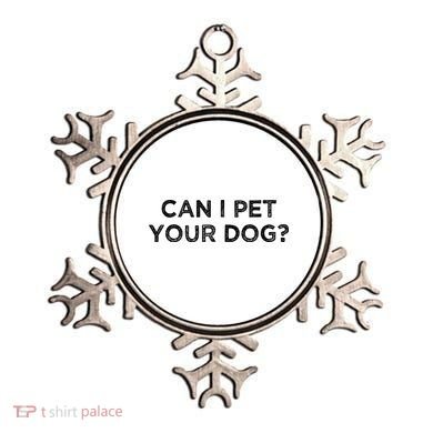 Can I Pet Your Dog Ornament