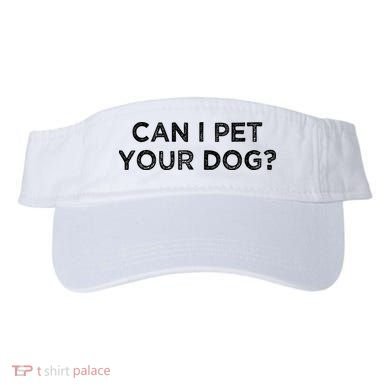 Can I Pet Your Dog Visor