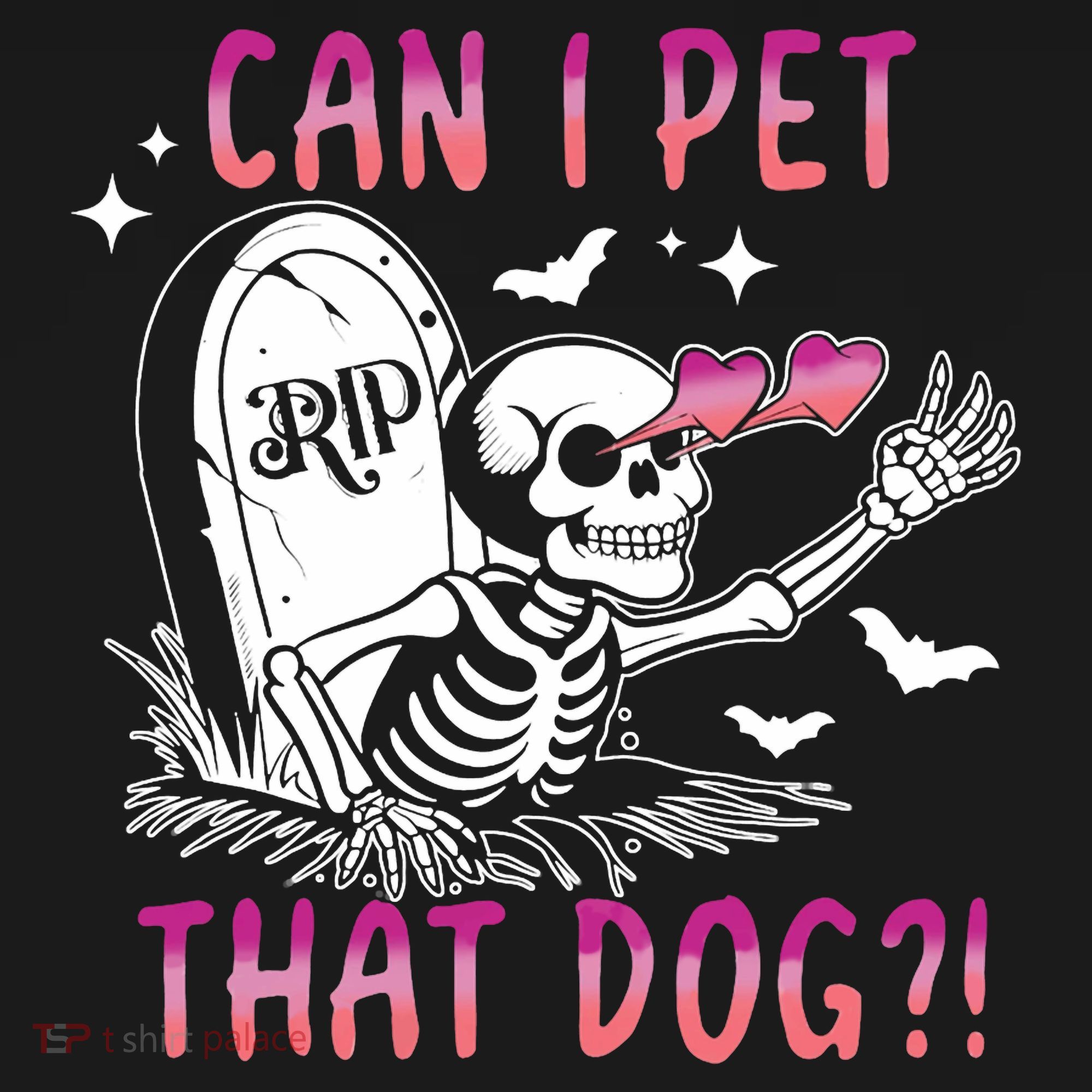 Can I Pet That Dog Skeleton Halloween Toddler Hoodie