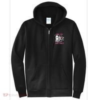 Can I Pet That Dog Skeleton Halloween Full Zip Hoodie thumb 0